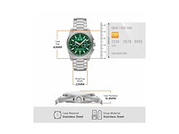 Armani exchange ax2862 heren horloge 42mm zilverkleurig - afbeelding 4 van  4