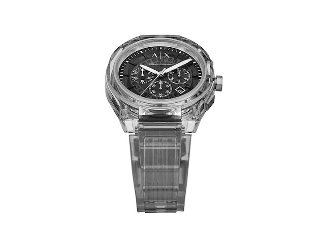 Armani exchange ax4167 heren horloge 44mm grijs - afbeelding 1 van  4