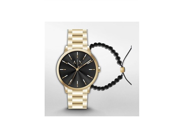 Armani exchange ax7119 herenhorloge 42 mm goudkleurig - afbeelding 2 van  2