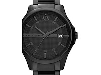 Armani exchange hampton heren horloge ax2104 zwart - afbeelding 2 van  3