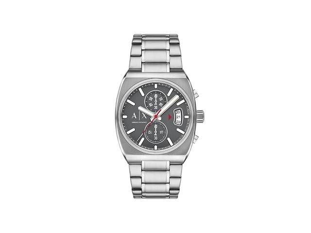 Armani exchange heren horloge 40 zilverkleurig - afbeelding 1 van  3