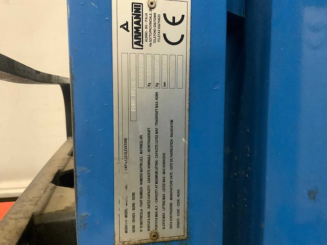 Armanni euro delta 125/25 stapelaar 2.5m - afbeelding 12 van  13