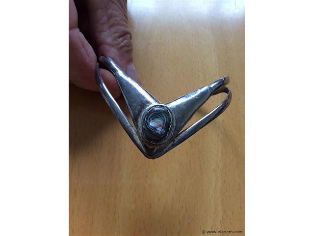 Armband - zilver/verzilverd? - afbeelding 2 van  3