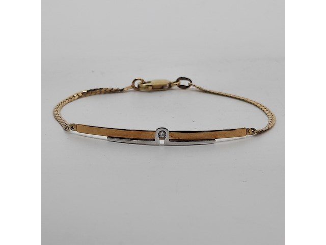 Armband, 14 karaats - afbeelding 1 van  7