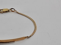 Armband, 14 karaats - afbeelding 3 van  7