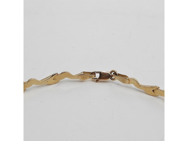 Armband, 14 karaats - afbeelding 4 van  6