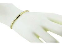 Armband 18 karaat goud 3 mm breed - afbeelding 2 van  8