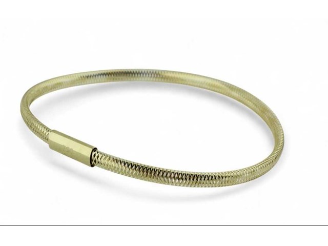 Armband 18 karaat goud 3 mm breed - afbeelding 4 van  8