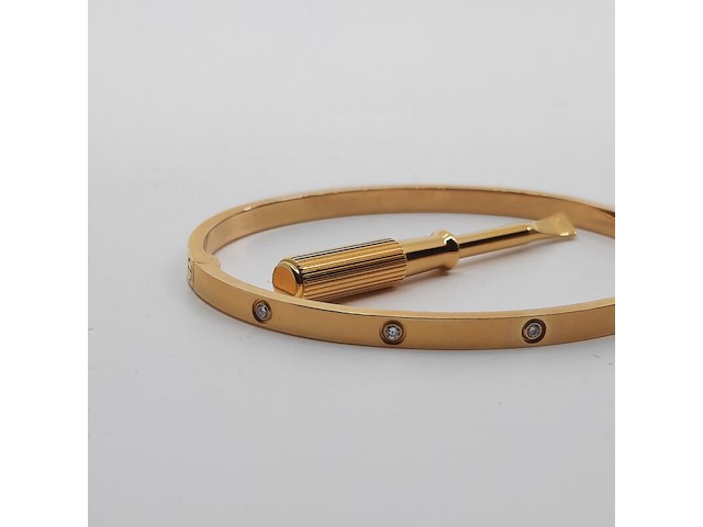 Armband, 18 karaats, cartier, love - afbeelding 2 van  7