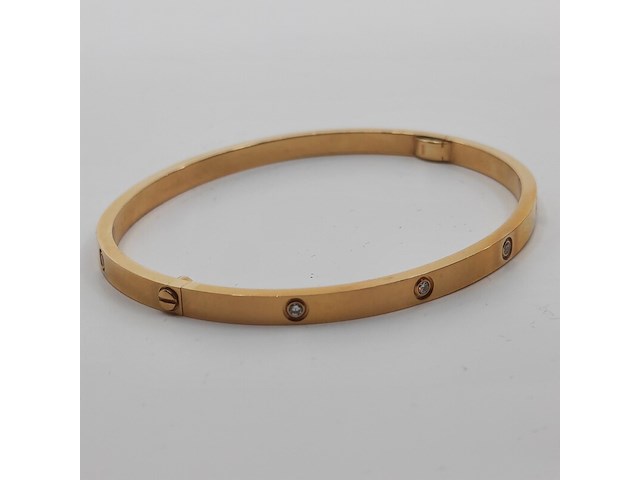 Armband, 18 karaats, cartier, love - afbeelding 6 van  7