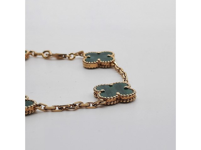 Armband, 18 karaats, van cleef en arpels, alhambra - afbeelding 3 van  7