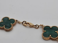 Armband, 18 karaats, van cleef en arpels, alhambra - afbeelding 4 van  7