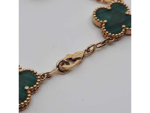 Armband, 18 karaats, van cleef en arpels, alhambra - afbeelding 5 van  7