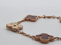 Armband, 18 karaats, van cleef en arpels, alhambra - afbeelding 2 van  7