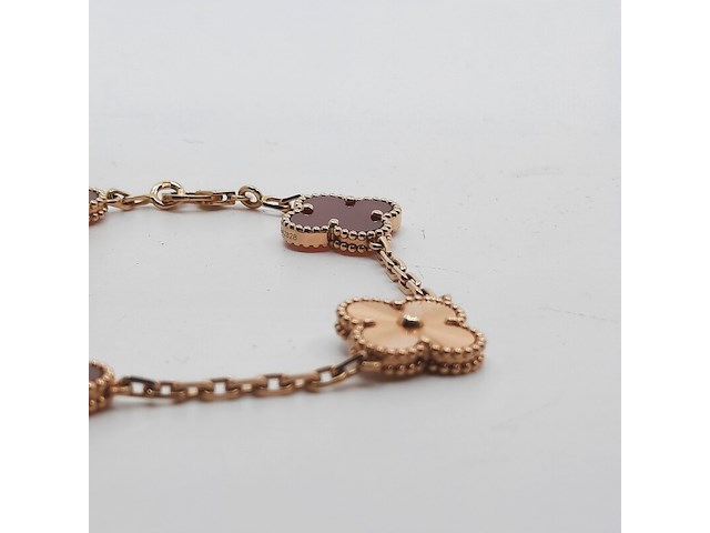 Armband, 18 karaats, van cleef en arpels, alhambra - afbeelding 3 van  7