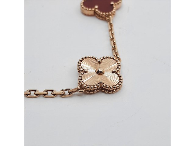 Armband, 18 karaats, van cleef en arpels, alhambra - afbeelding 4 van  7