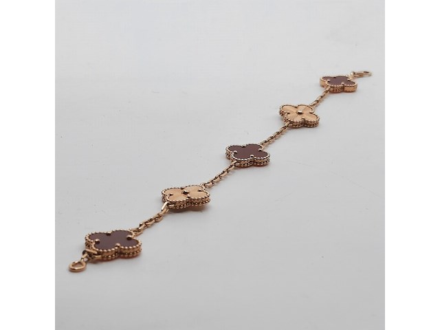 Armband, 18 karaats, van cleef en arpels, alhambra - afbeelding 7 van  7