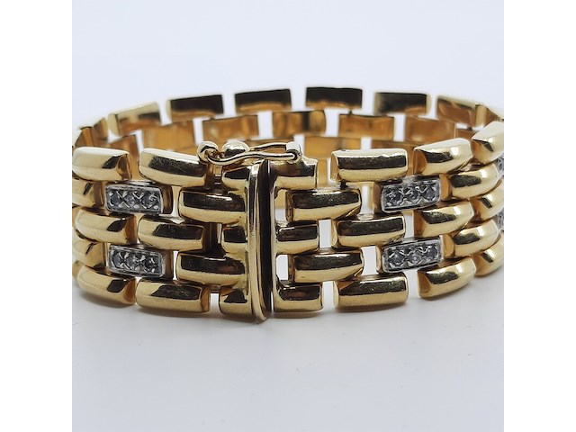 Armband, 18 karaats - afbeelding 4 van  8