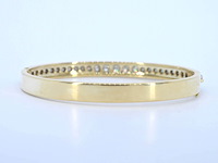 Armband bangle met natuurlijke diamanten - afbeelding 7 van  9