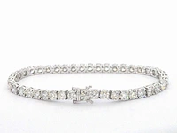 Armband briljant 11.00 ct diamant - afbeelding 1 van  10