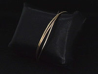 Armband drie kleuren goud - afbeelding 5 van  6
