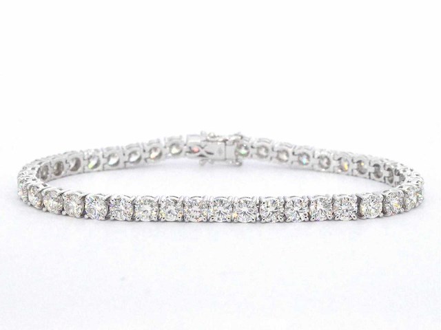 Armband met briljant geslepen diamanten 11.00 carat - afbeelding 1 van  5
