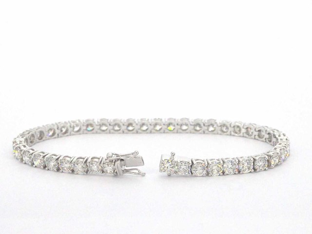 Armband met briljant geslepen diamanten 11.00 carat - afbeelding 5 van  5