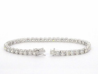 Armband met briljant geslepen diamanten 11.00 carat - afbeelding 5 van  5
