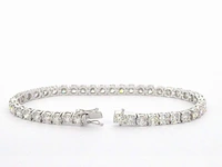 Armband met briljant geslepen diamanten 11.00 carat - afbeelding 6 van  11