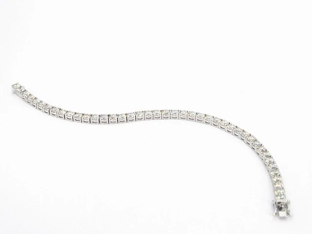 Armband met briljant geslepen diamanten 11.00 carat - afbeelding 7 van  11