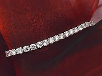 Armband met briljant geslepen diamanten 11.00 carat - afbeelding 9 van  11