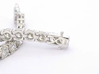Armband met briljant geslepen diamanten 11.00 carat - afbeelding 10 van  11