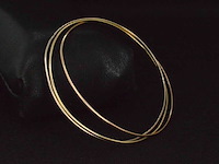 Armband met drie kleuren goud - afbeelding 1 van  7