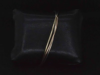 Armband met drie kleuren goud - afbeelding 3 van  7