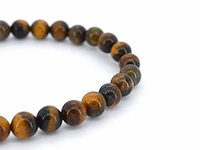Armband met natuurlijke tijger oog edelstenen - juwelierskwaliteit - afbeelding 3 van  5