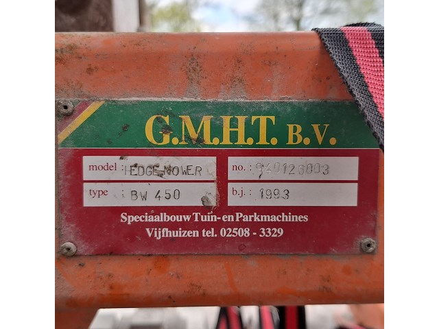 Armmaaier, gmht, bw 450, 1993 - afbeelding 9 van  17