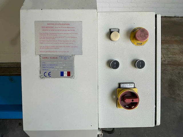 Armo ednor - tol te 104 - folding machines - 2006 - afbeelding 4 van  14
