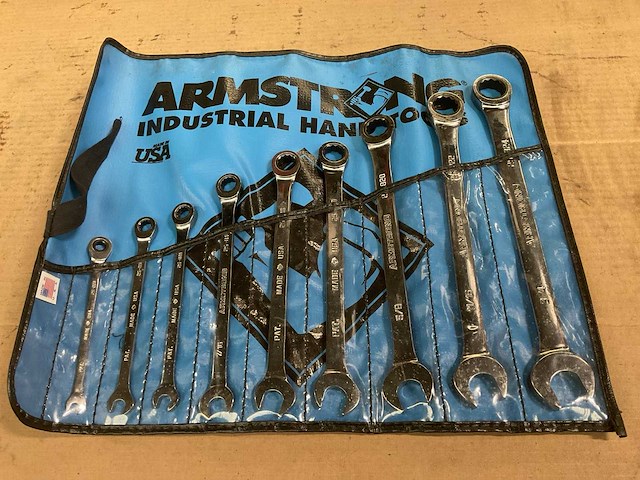Armstrong steekratelringsleutel set - afbeelding 1 van  3