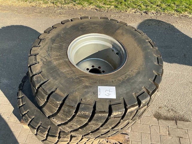 Armstrong tork-trac band met velg (2x) - afbeelding 2 van  6