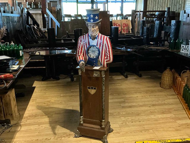 Armworstelmachine “uncle sam” - afbeelding 1 van  6