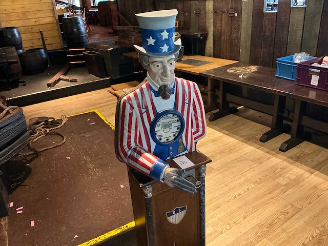 Armworstelmachine “uncle sam” - afbeelding 4 van  6