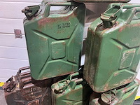 Army 25 liter staal jerrycan (6x) - afbeelding 4 van  7