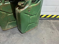 Army 25 liter staal jerrycan (6x) - afbeelding 5 van  7