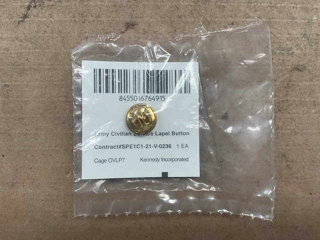 Army civilian service lapel button (20x) - afbeelding 2 van  4