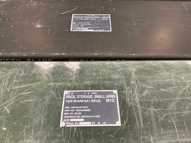 Army storage rek (4x) - afbeelding 4 van  7