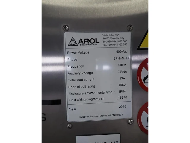 Arol closure systems - afbeelding 40 van  58