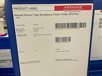 Aromade natuurlijke aardbeiensmaak 10kg (4x)