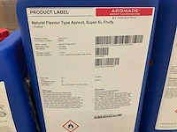 Aromade natuurlijke smaakstof abrikoos 10kg (2x) - afbeelding 2 van  2