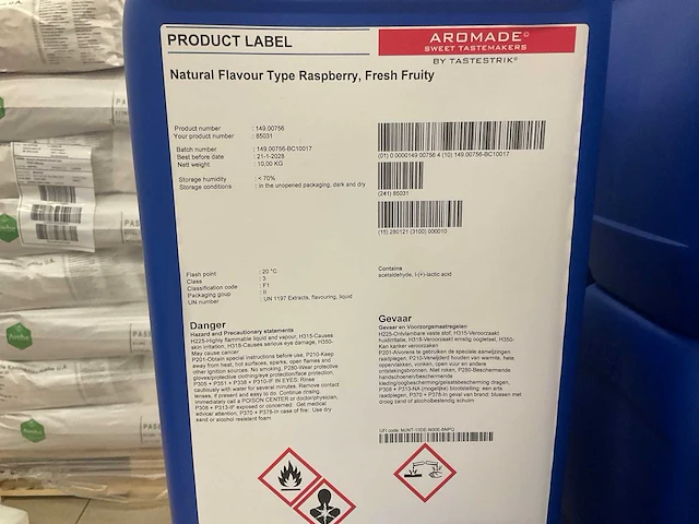 Aromade natuurlijke smaakstof framboos (2x) - afbeelding 1 van  2