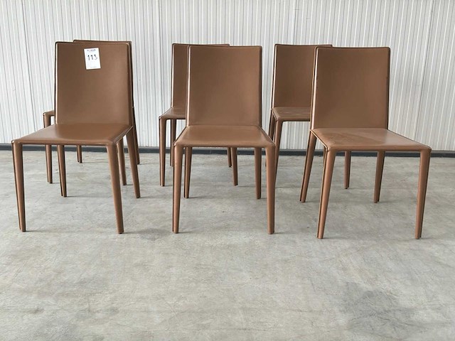 Arper 1012 eetkamerstoel (6x) - afbeelding 2 van  6